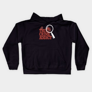 True Crime Addict Kids Hoodie